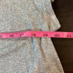 Free People Intimately Gray Ribbed V Photo 6