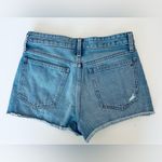 Madewell  Essential Relaxed Distressed High Rise Denim Shorts Raw Hem 26 Photo 1