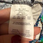 Floral Blue Women's Tankini Size 20W Photo 5