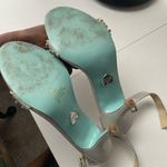 Betsey Johnson  Silver Embellished Heels Photo 4