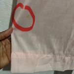 Blush Pink Lace Trim Chemise with Ribbed Texture : Box W07: Size M Photo 3