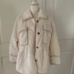 Anthropologie Maeve Cinched Faux Fur Coat Photo 6