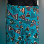 LuLaRoe  Azure Teal Geometric Skirt Photo 1