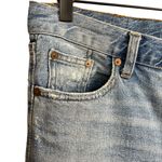 Madewell Mid-Rise 100% Cotton Boyjean Distressed Ripped Knee Jeans Size 25 Photo 4