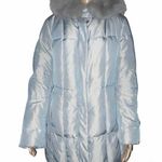 1 Madison down filled faux fur trim hooded coat Photo 0