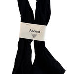 Abound  Control Top Mid Rise Black Tights Pantyhose L XL 1 Pair Photo 0