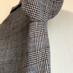 Uniqlo Ines de la Fressange Paris  Women's Blazer size small grey blue plaid Photo 7