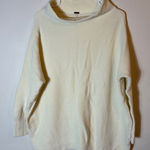 Free People Free People Ottoman Slouchy Tunic Sweater Ivory Cream Size Small Photo 0
