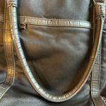 Brighton Rare Satchel Silver Coated With Leather Trim Photo 4