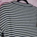 Madewell  SEAGROVE PULLOVER SWEATER IN STRIPE DARK BALTIC SMALL Photo 6