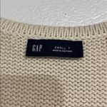 Gap  WOMENS KNIT CREAM SWEATER DRESS MIDI SMALL TALL Photo 2