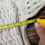 DKNY  Cream Crewneck Sweater Textured Knit Photo 3