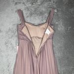 Birdy Grey  Dress Womens‎ Medium Maria Mauve Chiffon Bridesmaid Formal Pageant Photo 4