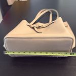 Nanette Lepore Gorgeous  Cream faux Leather Bag Photo 3