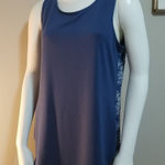 Tangerine  Blue Tank Top (Small) Photo 0