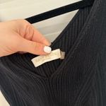 Ramy Brook  Black Fitted Sleeveless Crop Tank Photo 1