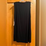 Lauren Moshi NWT.  leopard tongue mini dress - black Photo 5