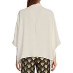 Trina Turk  Concourse Surplice V-Neck Short Sleeve Oversized Top XS-S Photo 1