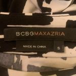 BCBG Maxazria Black White Bell Sleeve Dress Photo 11