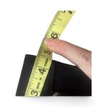 Salvatore Ferragamo black  Vara canvas pouch with a silver-tone buckle. Photo 12