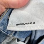 BDG  Light Wash Girlfriend Jeans Womens 25 High Rise Slim Fit Blue Zip Fly Denim Photo 7