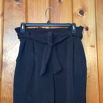 Shosho  black dressy pants size medium black tapered pants soft comfy pants Photo 1
