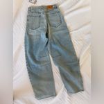 DALA Lido Barrel Jeans Flat Seam Size 26 Women’s Denim Pants New With Tags Gift Blue Photo 3