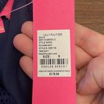 Lilly Pulitzer NWT Rayanne Shift Pineapple Geo Lace in True Navy Photo 3