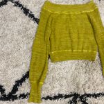 Free People Sugar Rush Verbena Combo Off The Shoulder Sweater Photo 4