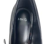 Mango Round Toe Mary Jane Bow Ballerina Flats Black Size 36/ 6 Photo 11