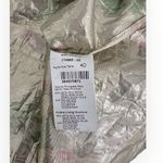 MSGM FOIL Metallic Silk floral Printed Button down Blouse top collar gold 40 / S Photo 5