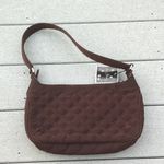 Vera Bradley NWT Espresso Quilted Shoulder Bag Photo 5