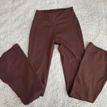 Wilo the Label Flare Leggings Brown Photo 2