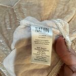 Nation Ltd  Velvet Silk Nadira Pullover Long Sleeve Shirt Womens‎ XS Cream Photo 9