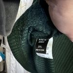 SheIn NWOT  hunter green cold shoulder king john type blouse cute size 2x Photo 3