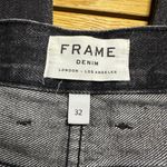 frame denim Frame high rise wide leg frayed hem jeans 32 Photo 1