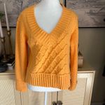 Maeve  Anthropologie The‎ Tillie V-Neck Pullover Knit Oversized Sweater Size XXS Photo 2