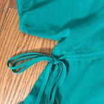 Madewell  Sheer V-Neck Dolman Sleeve Maxi‎ Dress Verdant Green size XXS NWT Photo 5