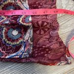 Free People  come see about me longline vest duster paisley print sz M Photo 4