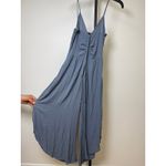 Final Touch WOVEN SOLID FRONT RUCHED ROUND HEMMING MIDI JUMPSUIT.
100% RAYON GAUZE Photo 1