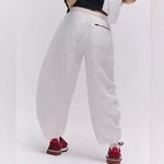Free People FP Movement Lift Off Barrel Pants Women's Size Small White Photo 2