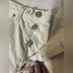 The Drop White Denim Shorts Size 28 Photo 3
