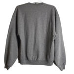 Pink stuff gray pullover with breast cancer awareness pink bow logo size medium Photo 8