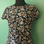 Loft LAST CHANCE  Navy Floral Dress #KL Photo 1