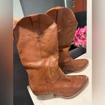 Cowboy Tan Cowboy Boots Size 7 Photo 4