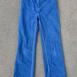 Wrangler VTG 80s  Wrapid Transit Blue Jeans Sunset Southwestern Embroidery Pocket Photo 0