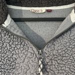 SO Grey Sherpa Quarter Zip Photo 2