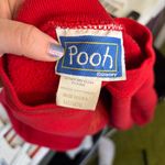 Disney VINTAGE | Winnie the Pooh Embroidered Vintage 90s Red Sweatshirt Medium Photo 2