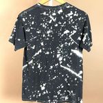 The Rolling Stones  Size Small Graphic Band Tee Music Rock Bleach Dye Paint Photo 1