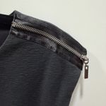 Diane Von Furstenberg  Elegant One Shoulder Dark Gray Dress Photo 3